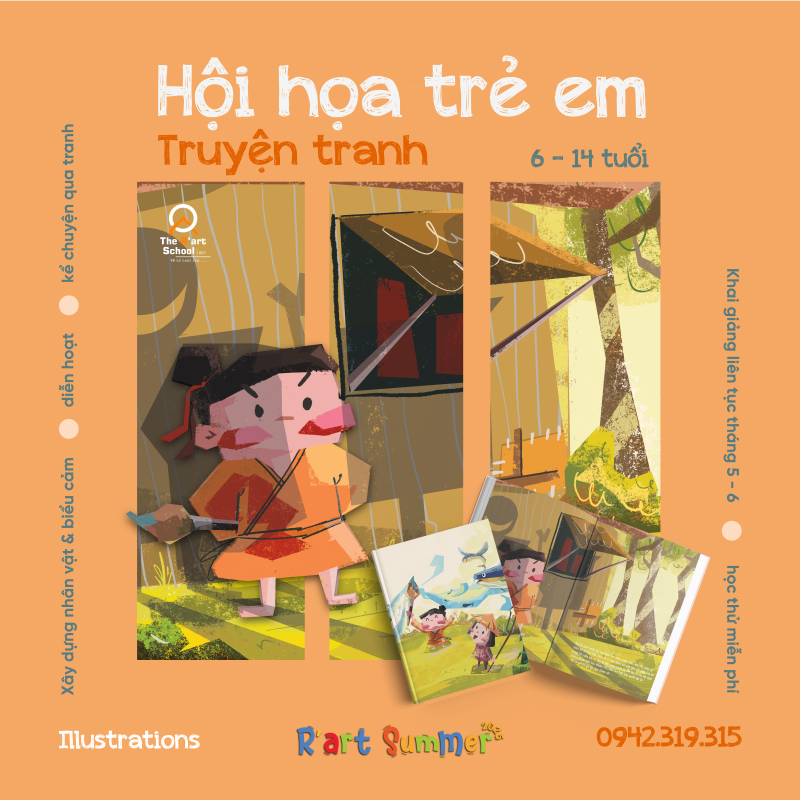 Digital painting Kiến vàng - từ 14 tuổi - 12 5