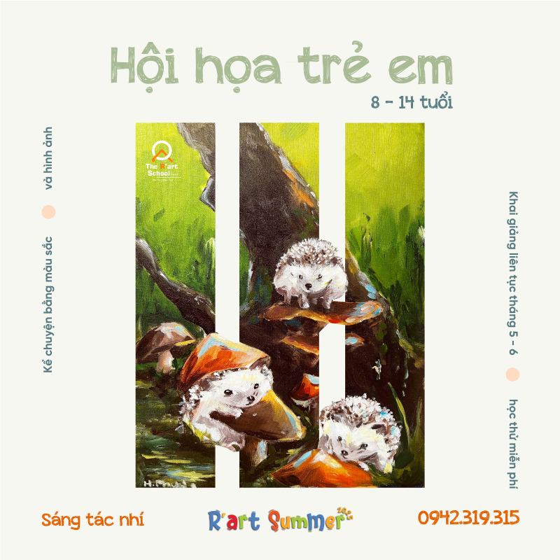 Digital painting Kiến vàng - từ 14 tuổi - 12 