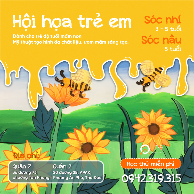 Hội họa tiền trưởng thành Kiến vàng - từ 14 tuổi - 12 6