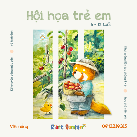 Digital painting Kiến vàng - từ 14 tuổi - 12 3
