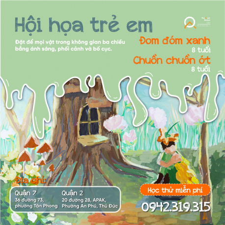 Hội họa tiền trưởng thành Kiến vàng - từ 14 tuổi - 12 4