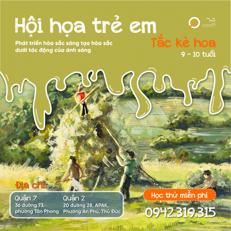 Hội họa tiền trưởng thành Kiến vàng - từ 14 tuổi - 12 2